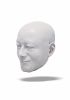foto: Modello 3D di una testa di gentiluomo sorridente per la stampa 3D