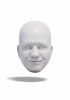 foto: 3D Model of a Happy Man head for 3D printing