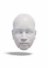 foto: 3D-Modell eines charmanten Männerkopfes für den 3D-Druck