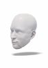 foto: Man 3D model of head