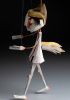 foto: Ange amical - marionnette en bois sculptée à la main
