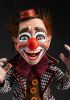 foto: Lachender Clown Tschechische Marionettenpuppe