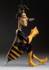 foto: Wasp - Super élégante marionnette en bois sculptée à la main