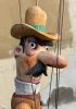 foto: Seasoned Cowboy - Wooden Czech Marionette
