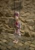 foto: Squelette arc-en-ciel - Marionnette en bois sculptée à la main
