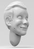 foto: Slappy, 3D Model Head for 3D Printing