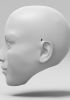 foto: 3D Model hlavy tanečnice