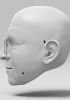 foto: 3D-Modell des Kopfes des Professors