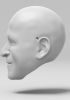 foto: 3D model hlavy muže
