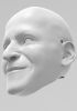 foto: Modello 3D della testa di un uomo