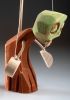 foto: Zombie - Wooden hand-carved standing puppet