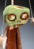 foto: Zombie - Wooden hand-carved standing puppet