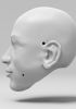 foto: 3D-Modell des Kopfes von Michael Jordan für den 3D-Druck
