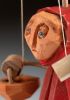 foto: Little Red Riding Hood - Wooden Hand-carved Standing Puppet