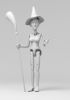 foto: strega, marionetta per stampa 3D