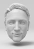 foto: 3D model hlavy mladého muže