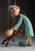 foto: Sleepy - Marionnette tchèque sculptée à la main en bois