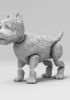 foto: Pes chlupáč 3D model