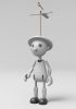 foto: Pinocchio mini - loutka k 3D tisku