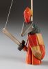 foto: Knight - wooden hand-carved standing puppet
