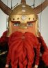 foto: Viking, the marionette puppet of strong ancient man