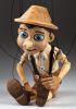 foto: Incroyable marionnette Pinocchio dans un style rétro