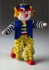 foto: farbige Clown Marionette