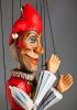 foto: Jester Junior Marionette hand-carved of a linden wood