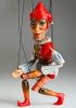 foto: Jester Junior Marionetta intagliata a mano in legno di tiglio