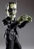 foto: Frankenstein spooky marionette hand-carved from linden wood