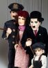 foto: Marionette di Charlie Chaplin - una raccolta di 3 personaggi del film Kid