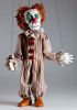 foto: Creepy Clown Handcarved Marionette