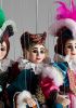 foto: Tre grazie - marionetti classici in splendidi costumi