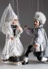 foto: Black and White Couple Marionettes