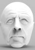 foto: 3D modèle de la tête d'un vieil homme pour l'impression 3D