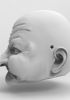 foto: Very old man head model for 3D printing