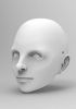 foto: 3D Model Head of Liza Minnelli for 3D print 120 mm