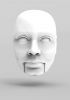 foto: Mann 3D Kopfmodel für den 3D-Druck 155 mm