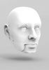 foto: 3D Modèle de tête d'un homme pour l'impression 3D 155 mm