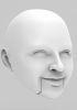 foto: Lachende Frau 3D Kopfmodel für den 3D-Druck