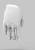 foto: 3D Model of pointing hands for 3D print