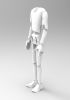 foto: Schlanker Mann 3D Körpermodell für den 3D-Druck