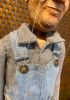 foto: Wooden Hand Carved Portrait Marionette