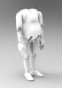 foto: 3D Model of fat man's body for 3D print