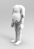 foto: 3D Model pupkatého muže pro 3D tisk