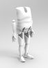 foto: Sehr dicker Mann 3D Körpermodell für den 3D-Druck