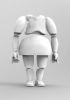 foto: 3D Modèle du corps d'une très grosse femme pour l'impression 3D