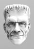 foto: 3D Model of Frankenstein monster's head for 3D print