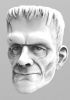 foto: Frankenstein 3D Kopfmodel für den 3D-Druck