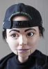 foto: Marionetta su misura realizzata sulla base di una foto - 60 cm - occhi mobili, bocca mobile